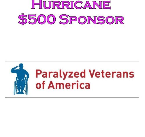 Sponsor Hurricane - Paralyzed Veterans of America